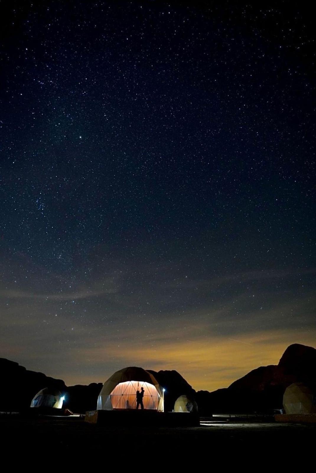 Wadi Rum Anwar Luxury Camp Екстериор снимка